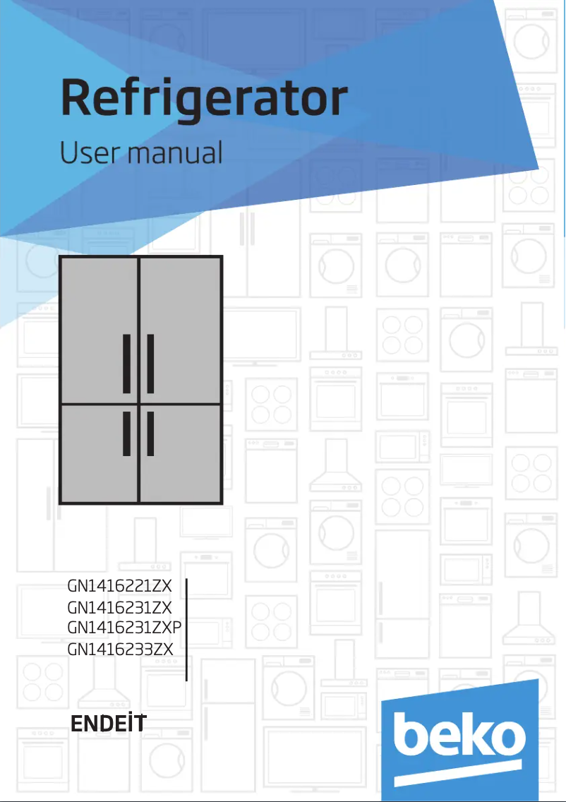 First page image of the manual for GN1416231ZXP