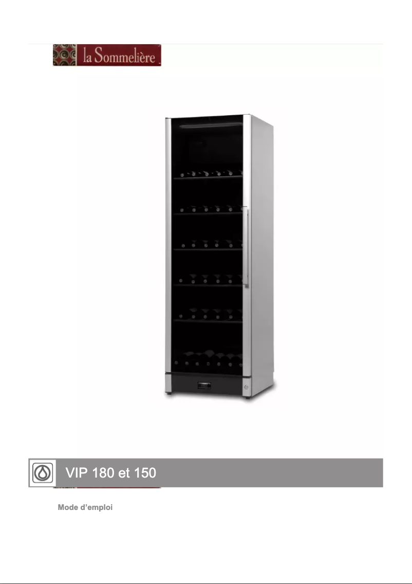 First page image of the manual for VIP 150