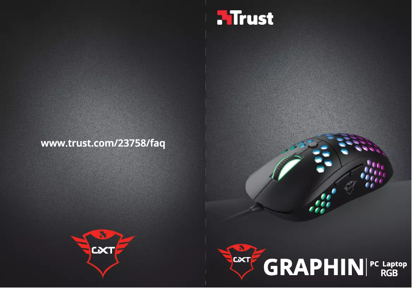 First page image of the manual for Graphin GXT 960