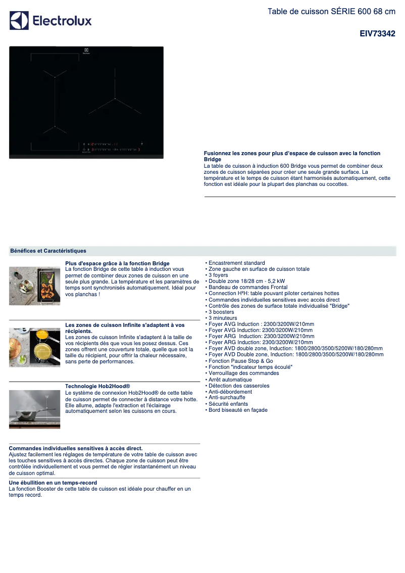 First page image of the manual for EIV73342