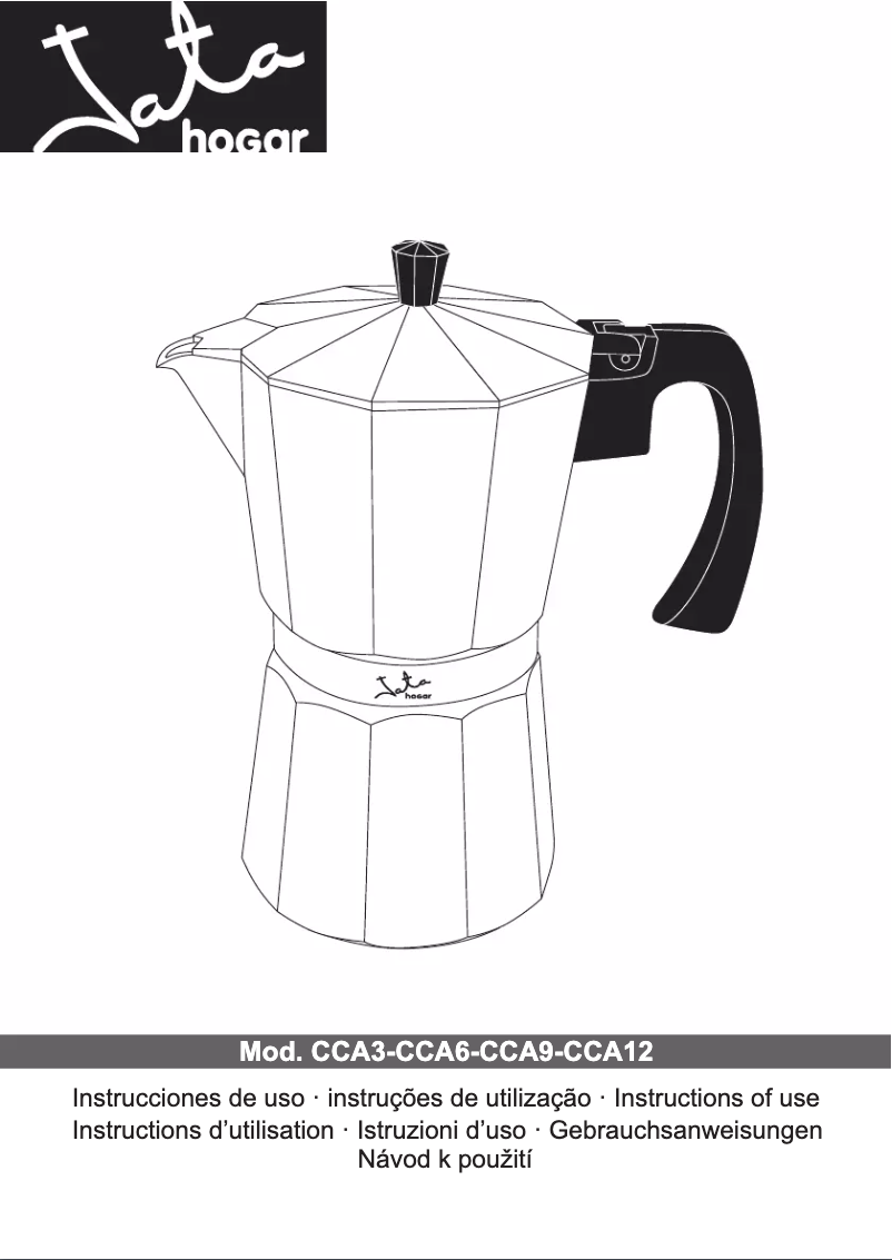 Page 1 of the manual User Manual Jata CCA6