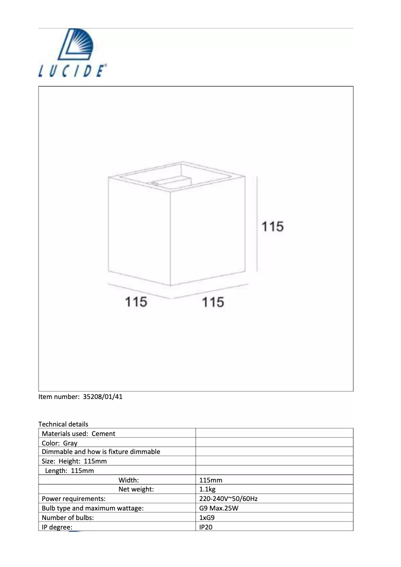 First page image of the manual for Gipsy