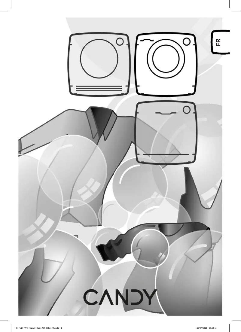 First page image of the manual for BWSD 6106B8-S