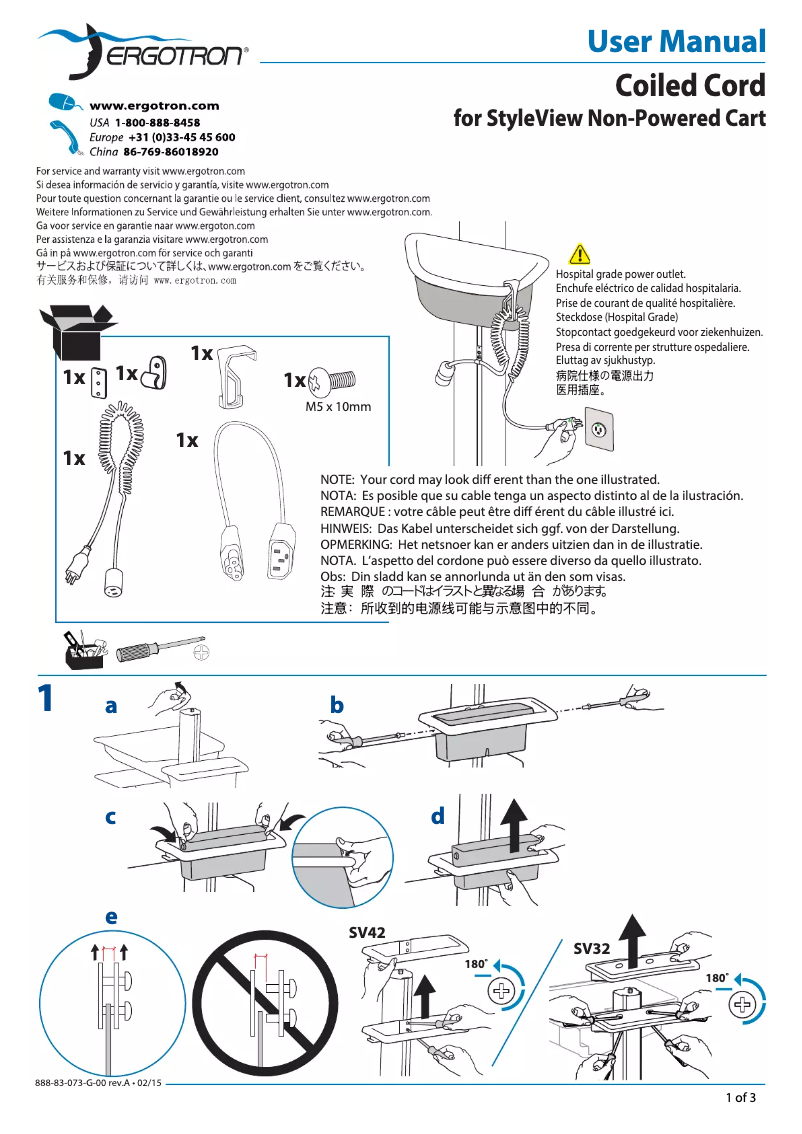 Image de la première page du manuel de l'appareil 97-921