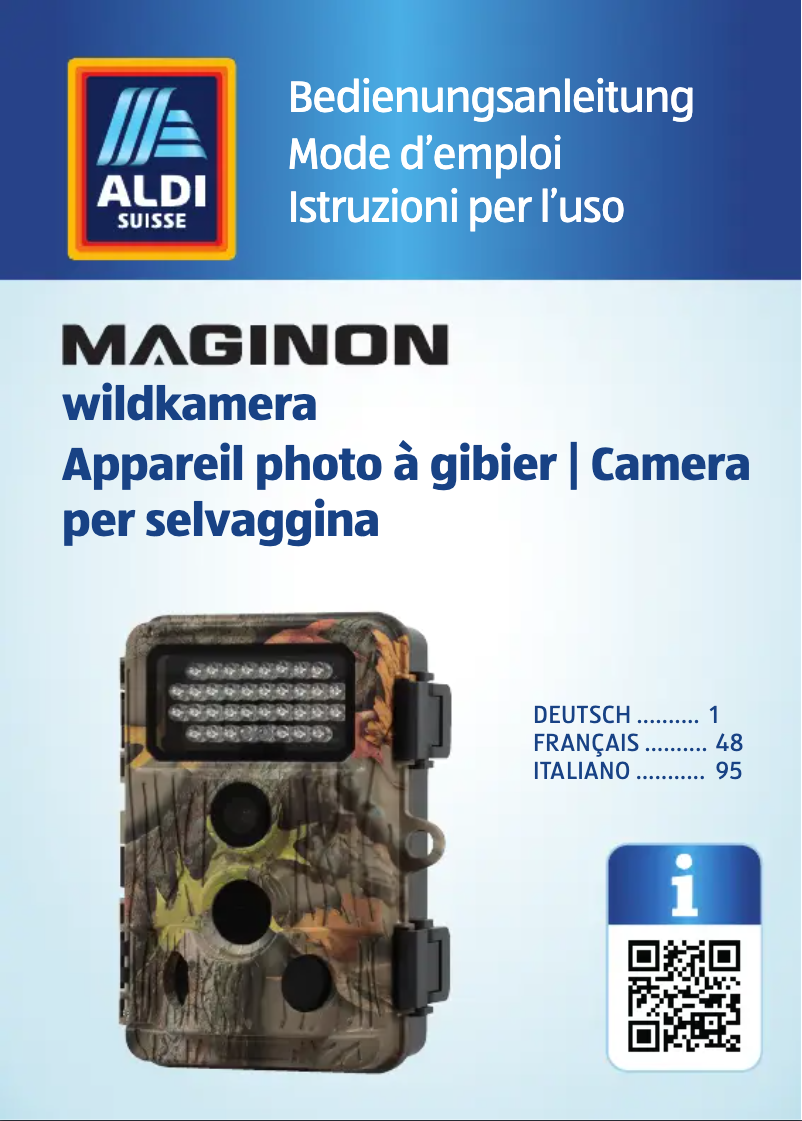 Page 1 of the manual User Manual Maginon WK-400 HDW
