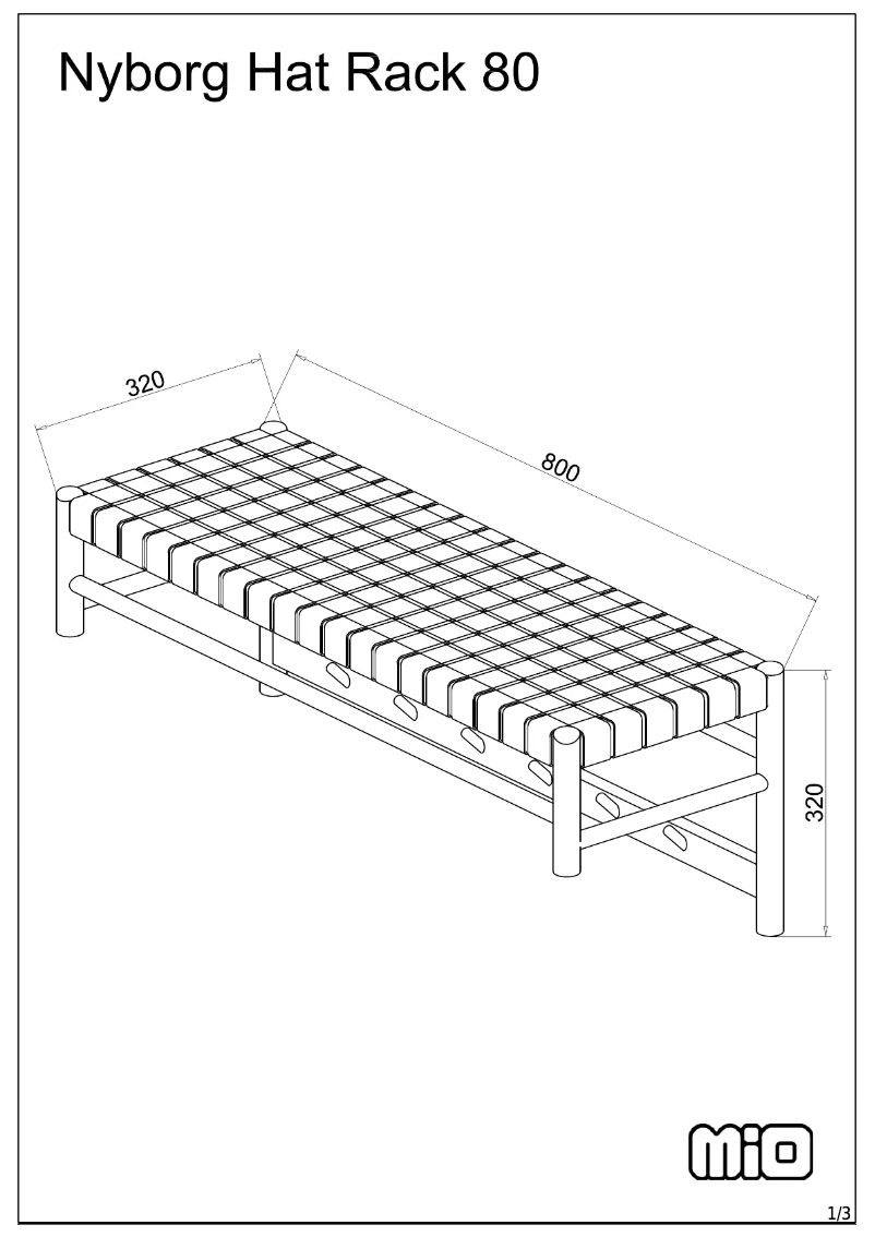 Page 1 of the manual User Manual Mio Nyborg