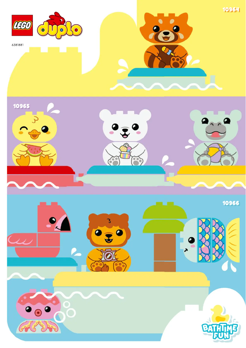 First page image of the manual for Duplo 10964