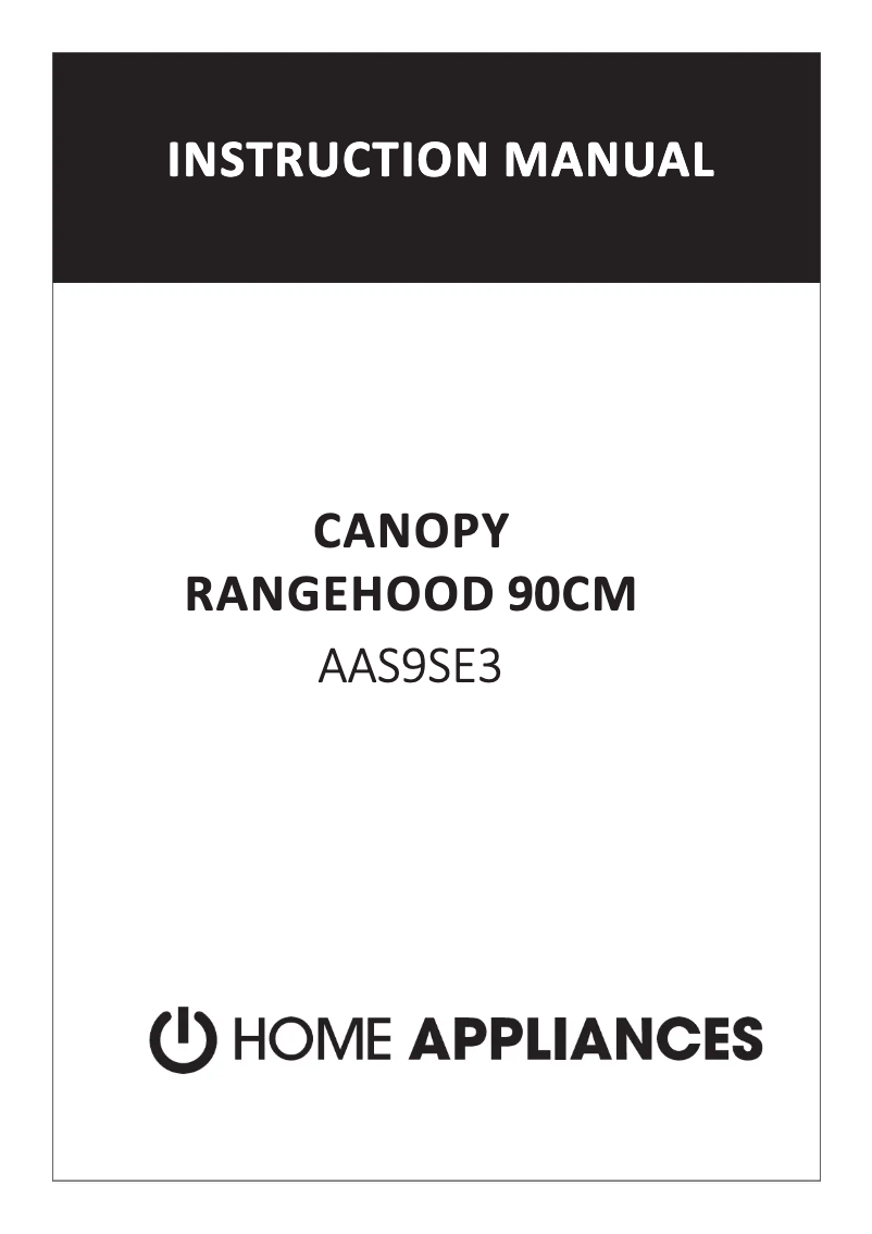 Image de la première page du manuel de l'appareil AAS9SE3