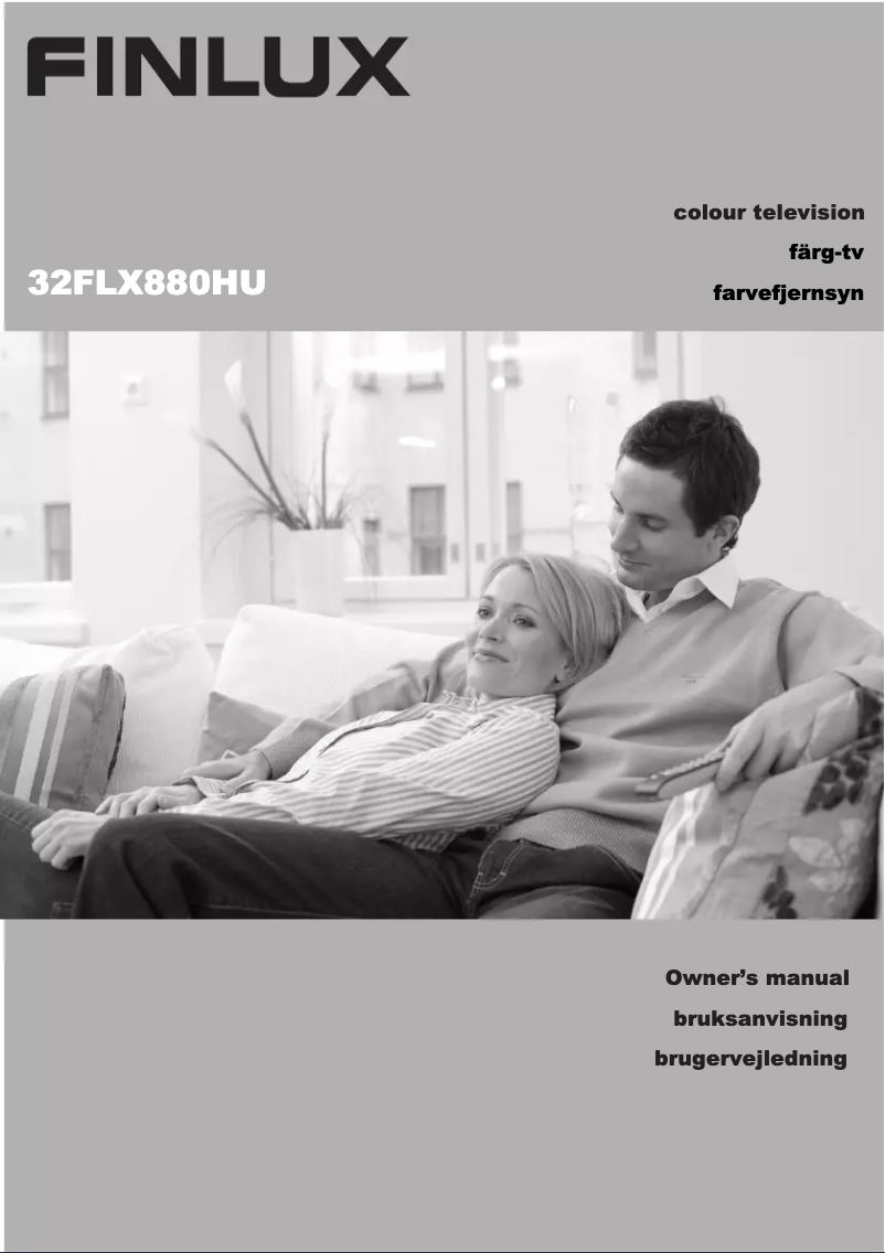 Page 1 of the manual User Manual Finlux 32FLX880HU