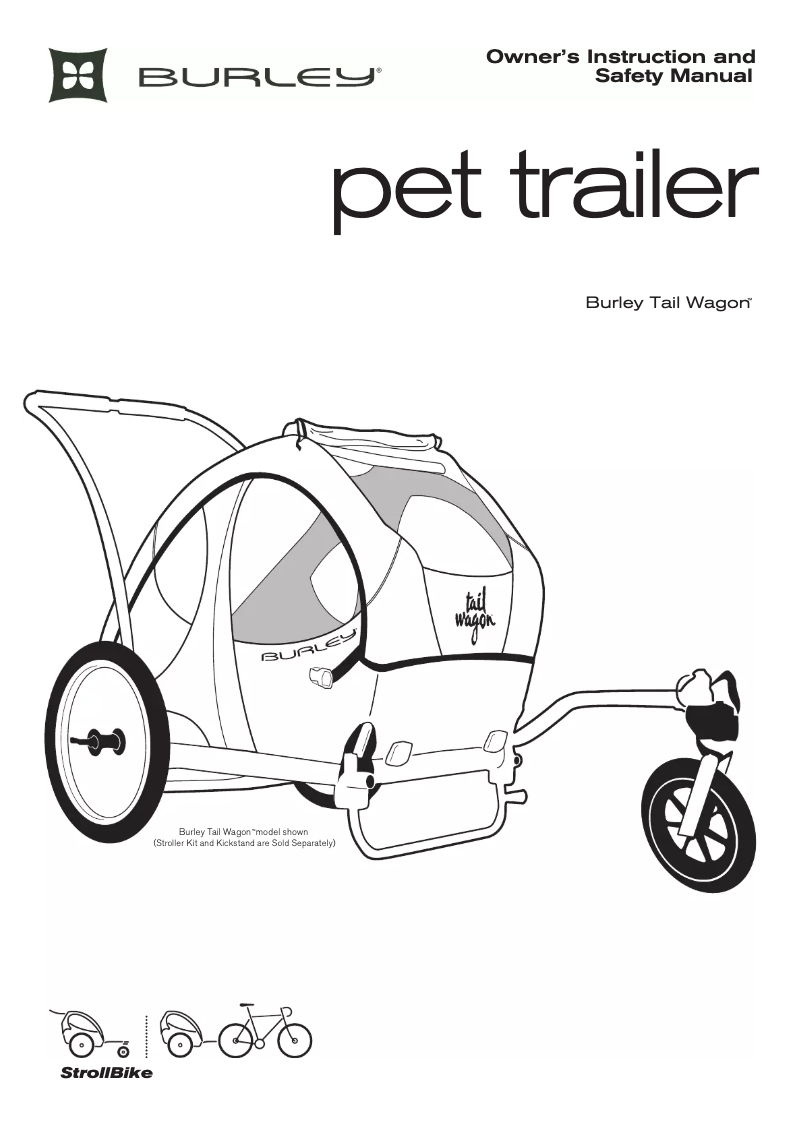First page image of the manual for Tail Wagon