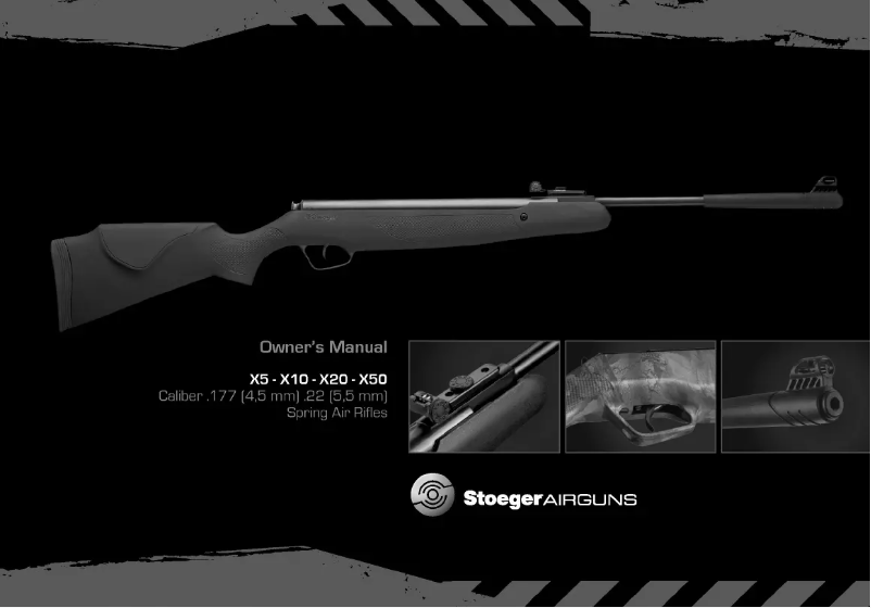 Page 1 of the manual User Manual Stoeger X5