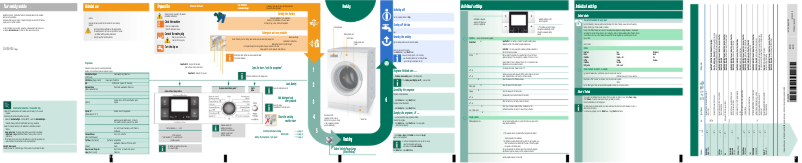 First page image of the manual for WAS28740EE