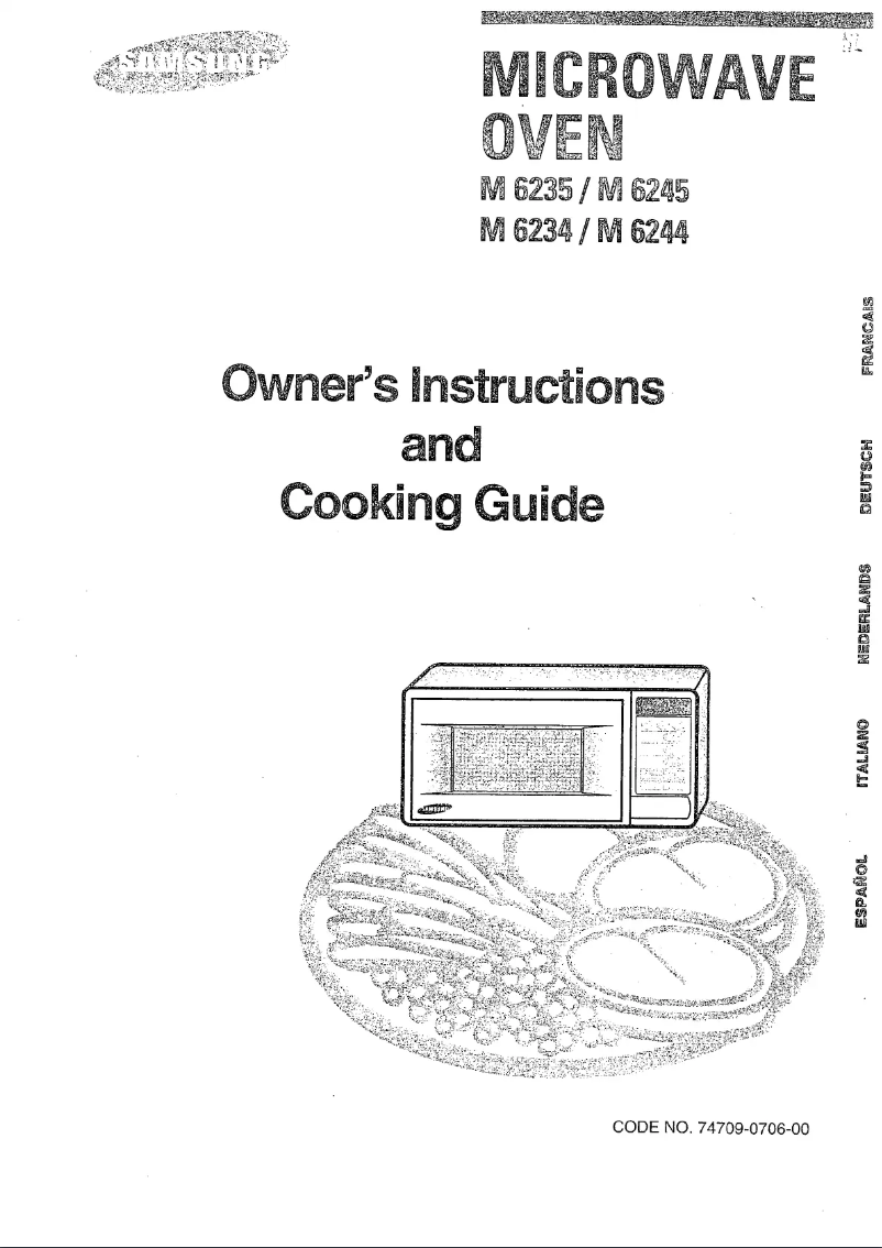 Page 1 of the manual User Manual Samsung M 6234