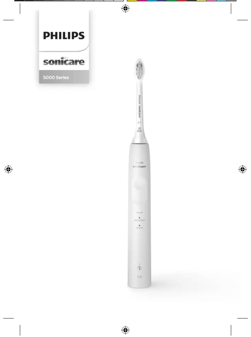 First page image of the manual for Sonicare 5000 Series HX3697