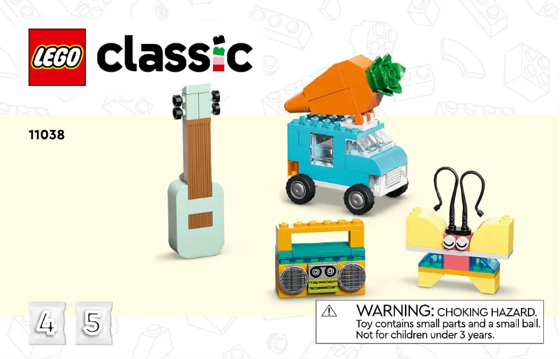 First page image of the manual for Classic 11038