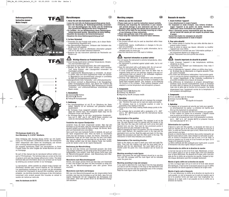 Image de la première page du manuel de l'appareil 42.1004