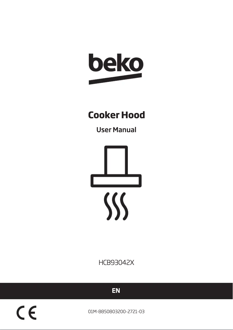 Page 1 of the manual User Manual Beko HCB93042X