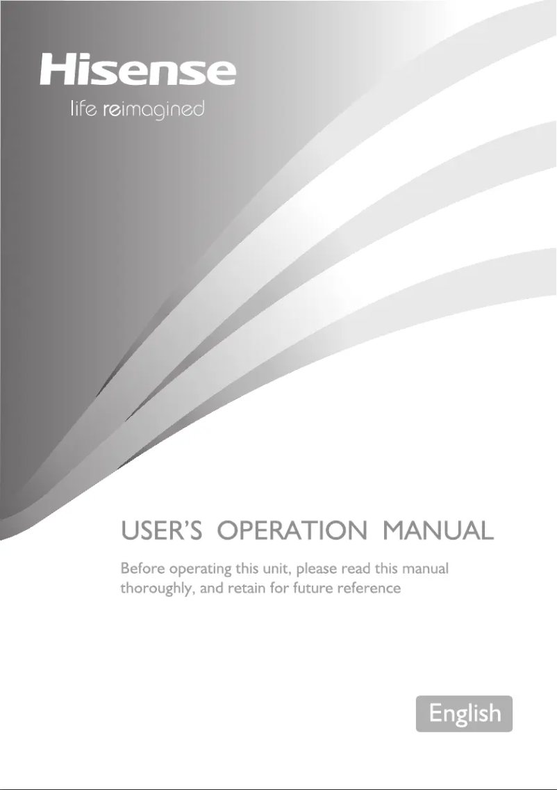 First page image of the manual for RB406N4AD2