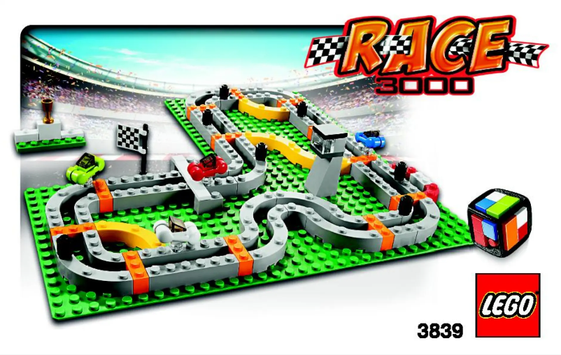 Page 1 of the manual User Manual Lego Games 3839