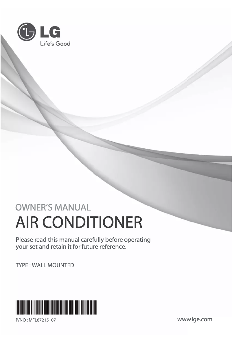 Page 1 of the manual User Manual LG HSN24IVP