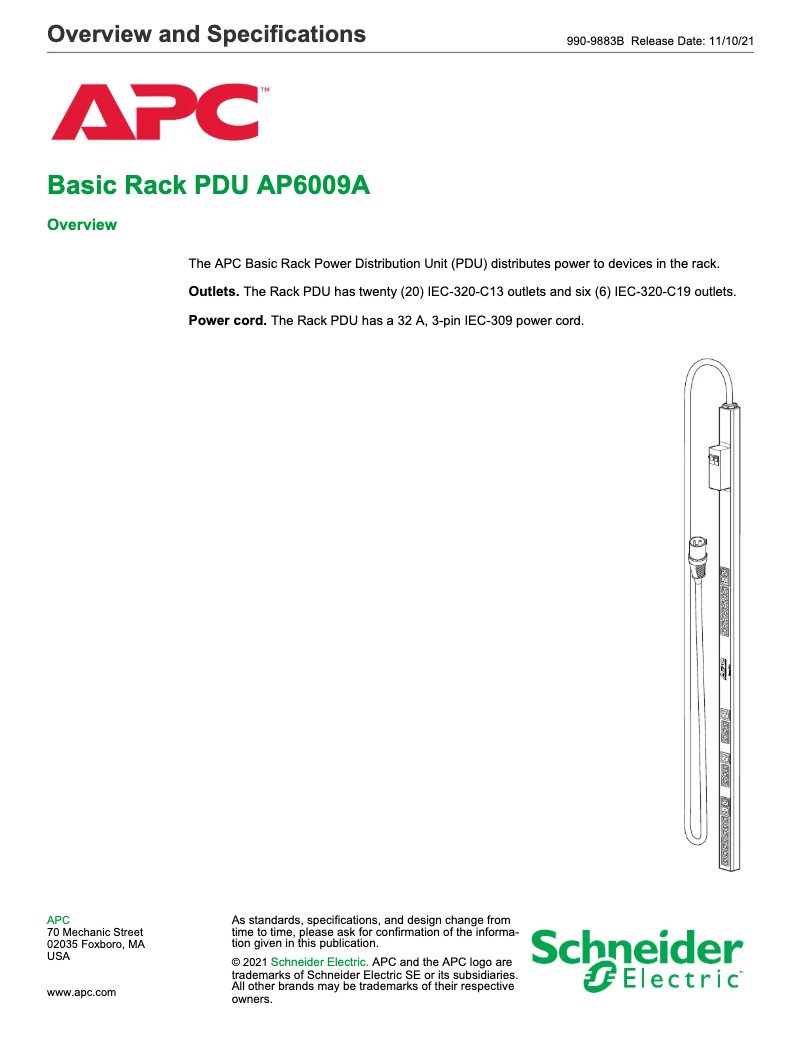 First page image of the manual for AP6090A