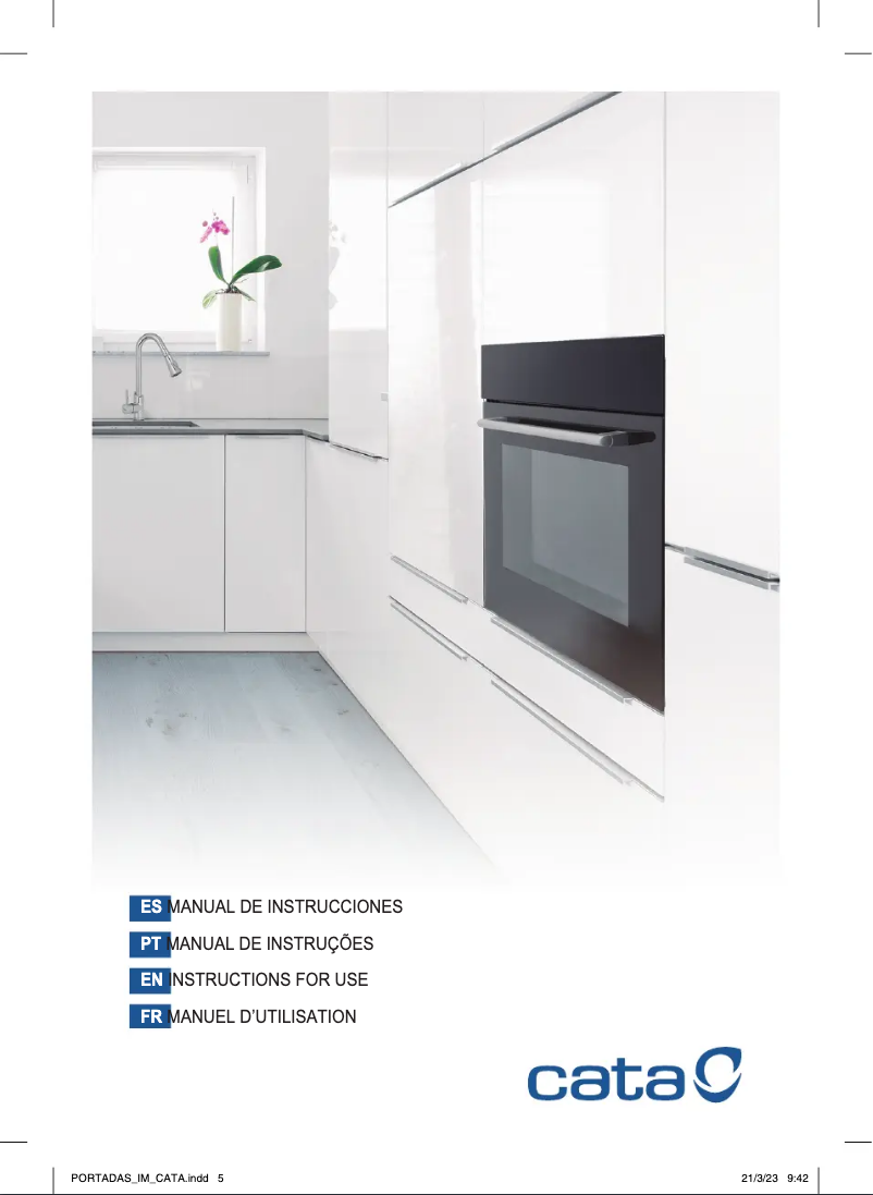 Page 1 of the manual User Manual CATA MDS 8007 BK