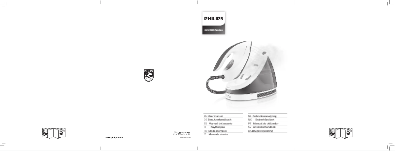 Page 1 of the manual User Manual Philips PerfectCare Viva GC7054