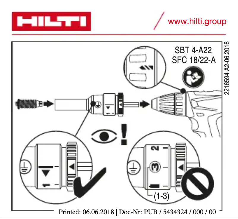 First page image of the manual for S-BT-EF HC