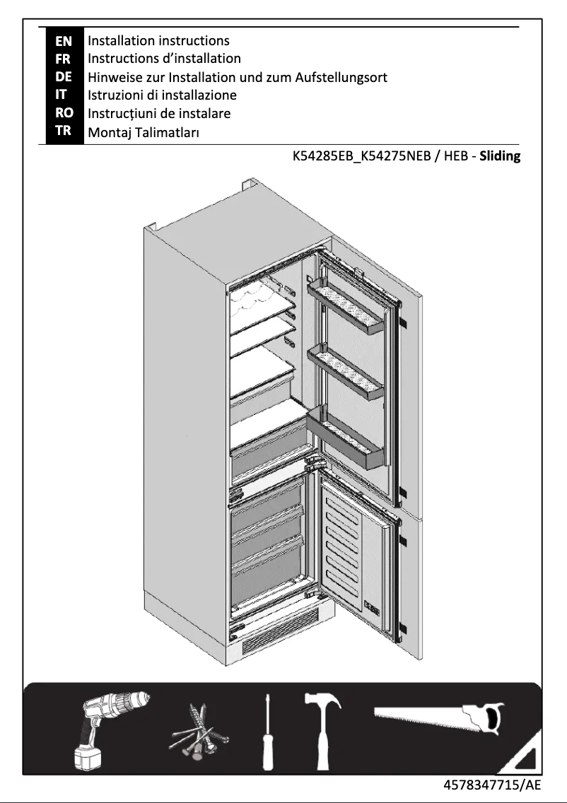 First page image of the manual for C8175TNE