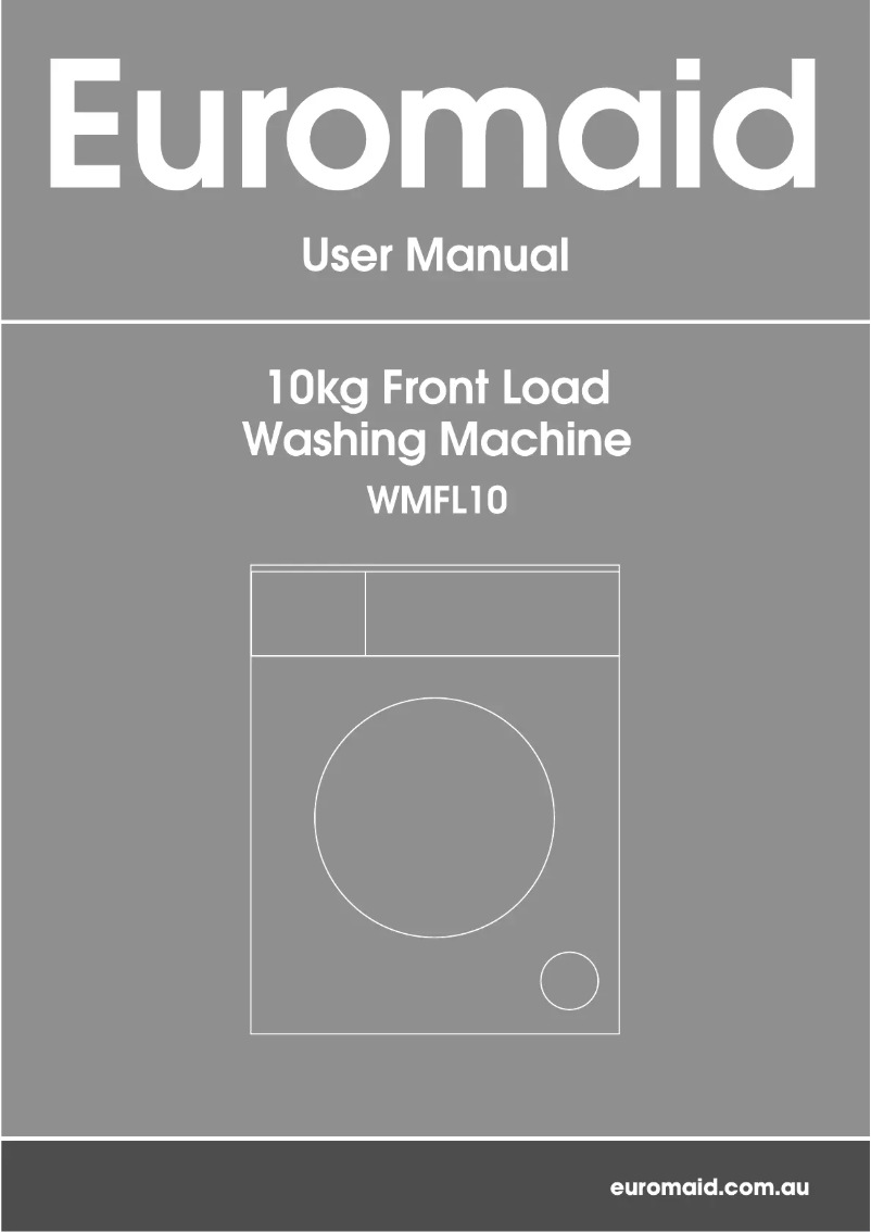 Page 1 of the manual User Manual Euromaid WMFL10