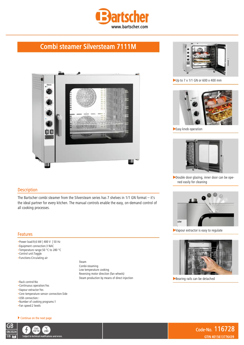 First page image of the manual for 116728