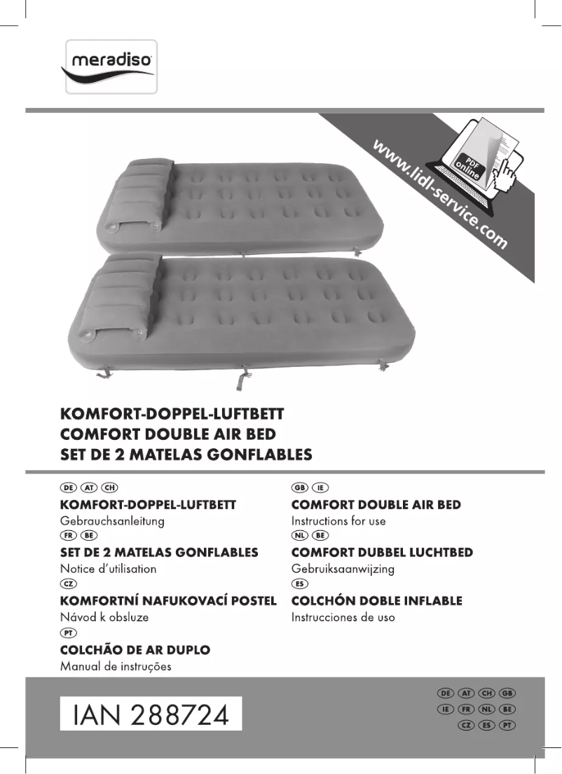 Page 1 of the manual User Manual Meradiso IAN 288724