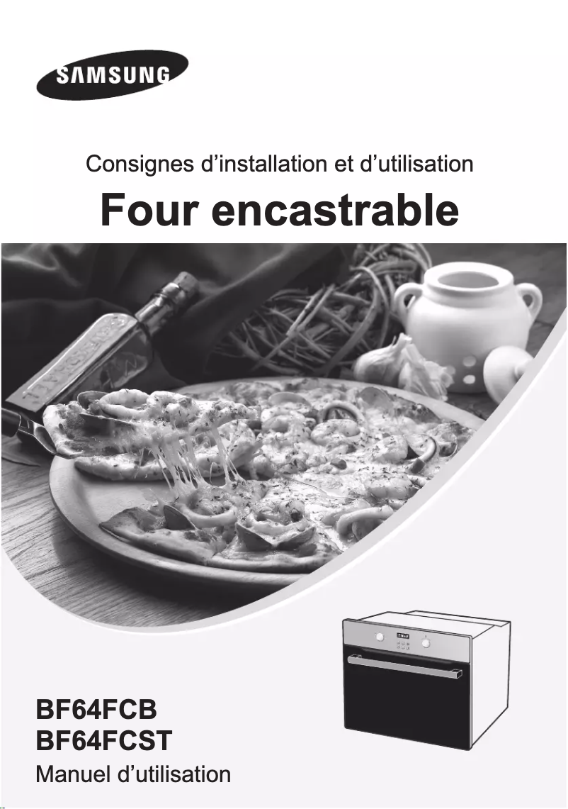 Page 1 of the manual User Manual Samsung BF64FCB