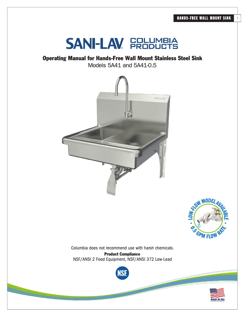 Image de la première page du manuel de l'appareil 5A41