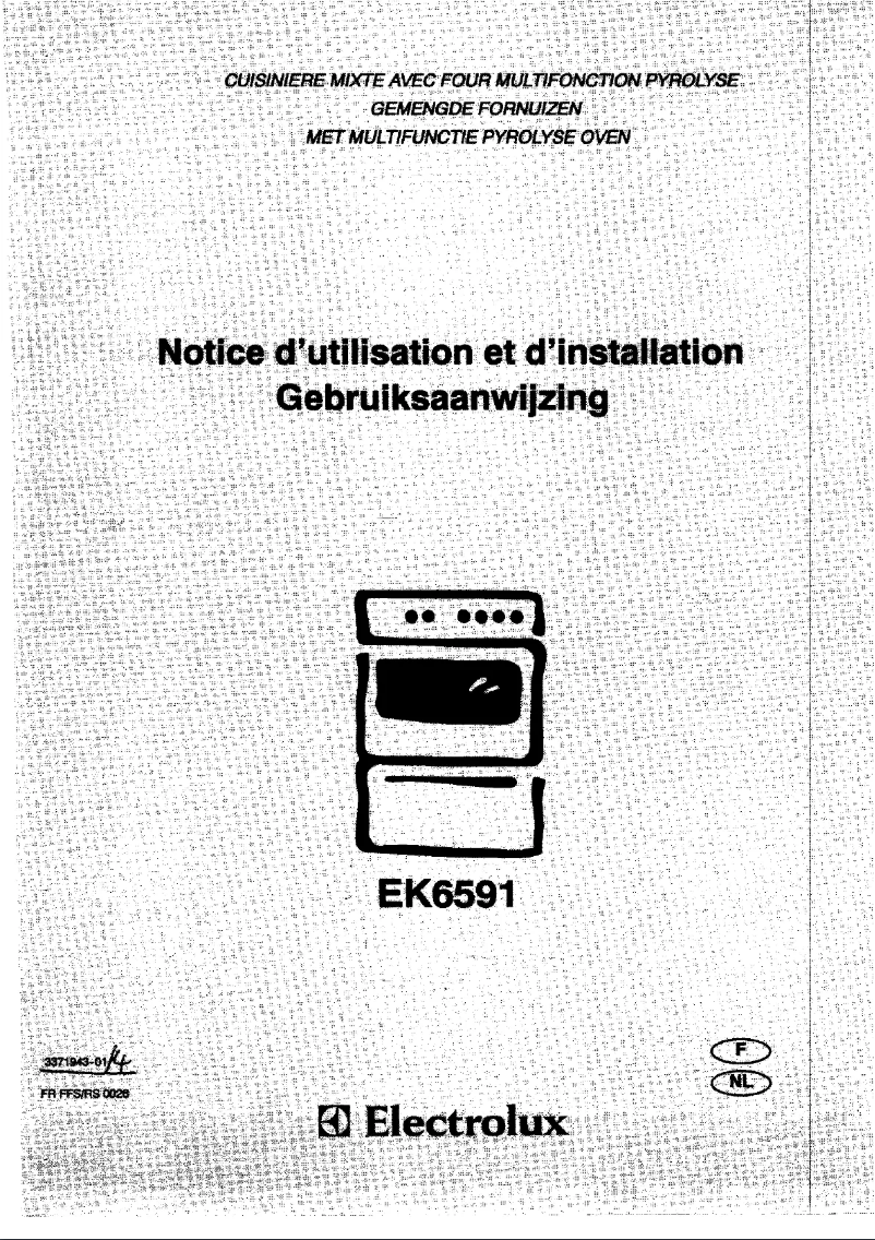 First page image of the manual for EK 6591 n