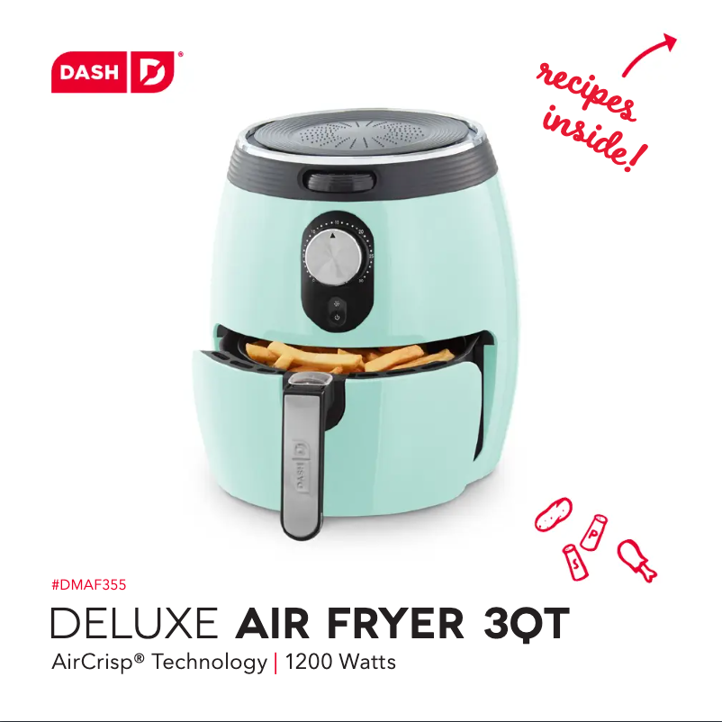 Page 1 of the manual User Manual Dash Deluxe DMAF355GBAQ02