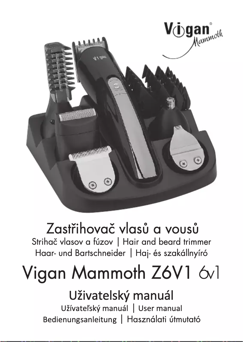 First page image of the manual for Z6V1