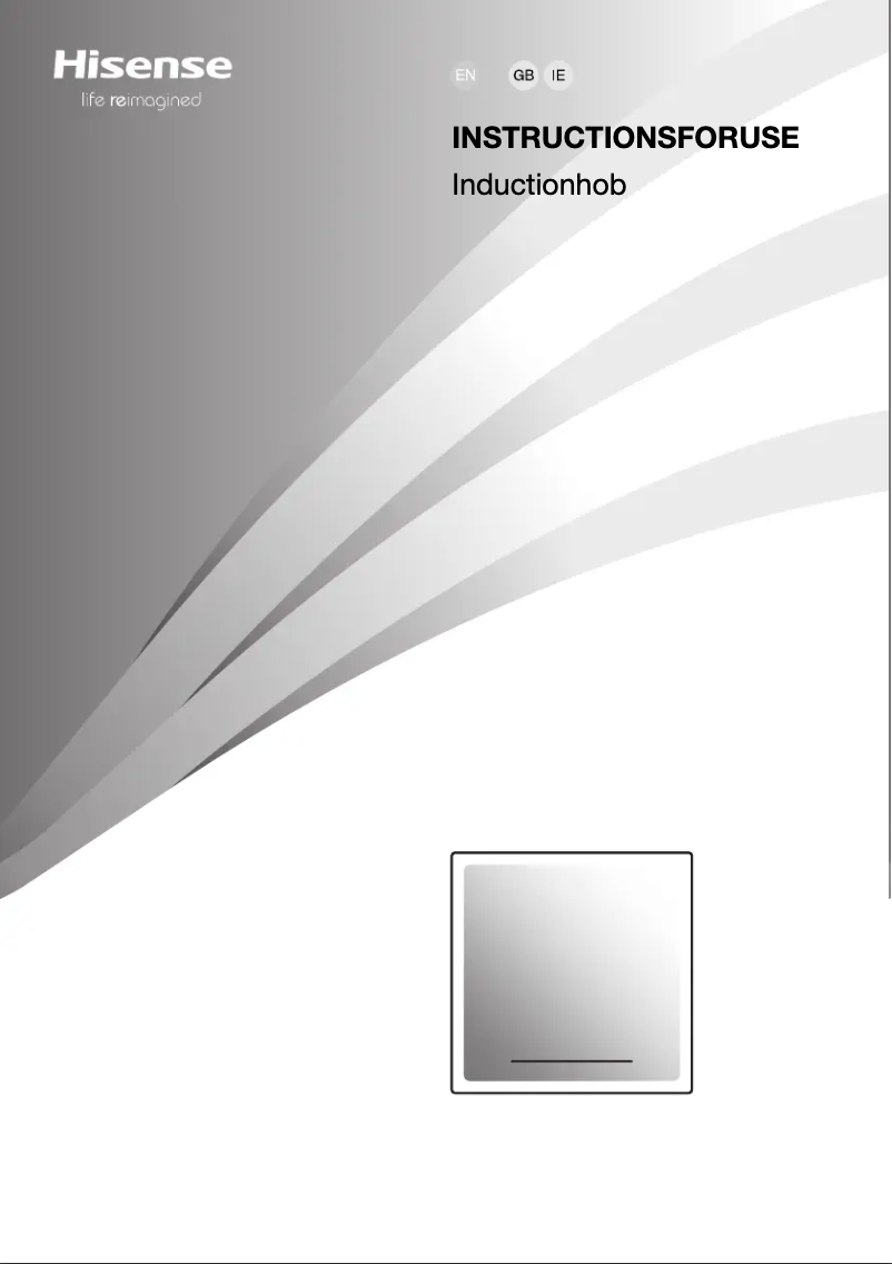 Page 1 of the manual User Manual Hisense BI6062HIXUK