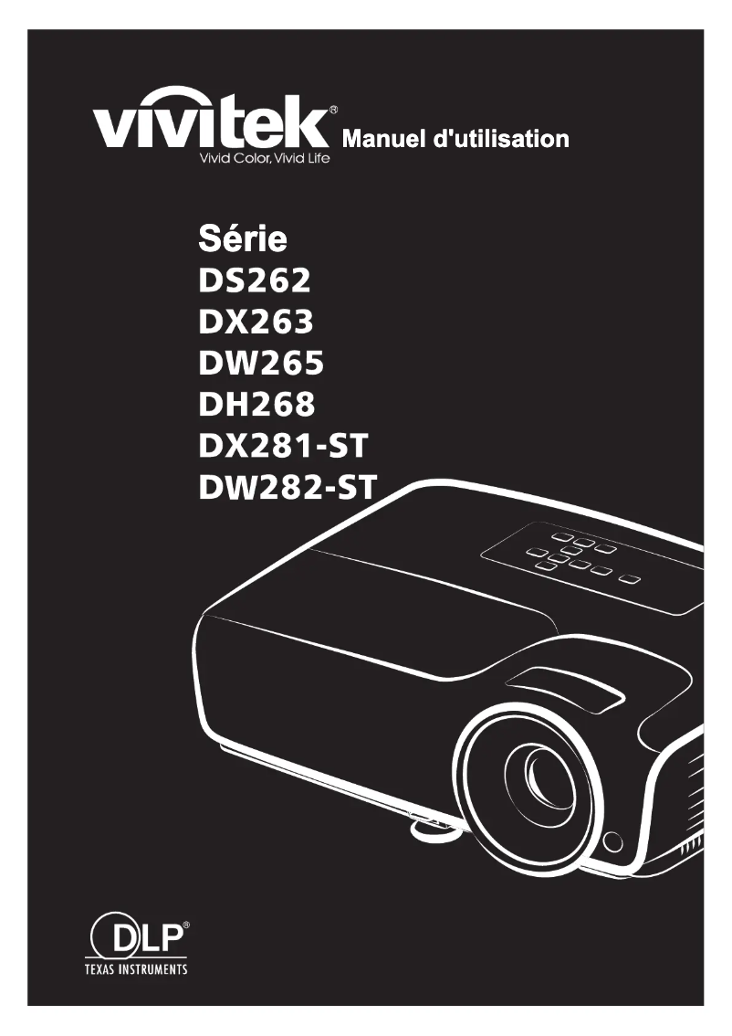 Image de la première page du manuel de l'appareil DS262