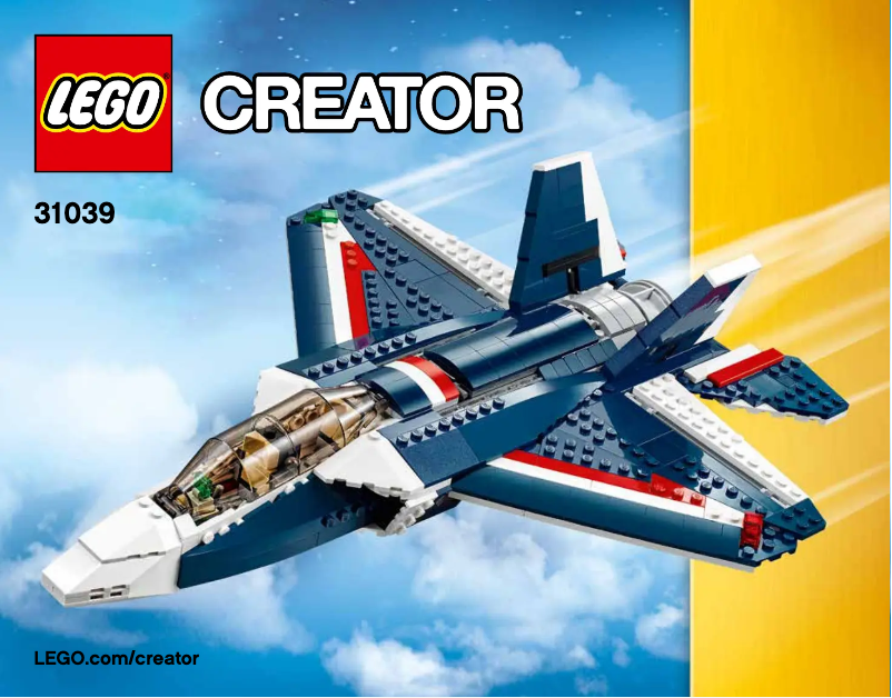 Page 1 of the manual User Manual Lego Creator 31039