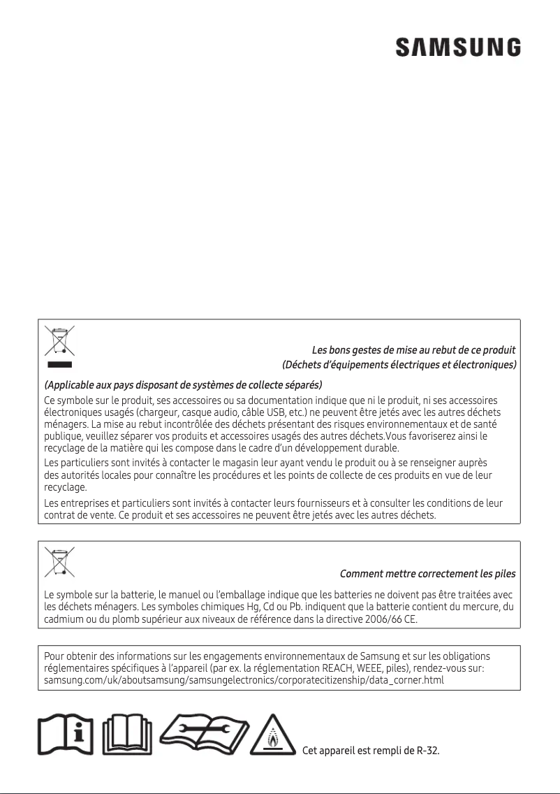 First page image of the manual for AR12NXFPEWQN