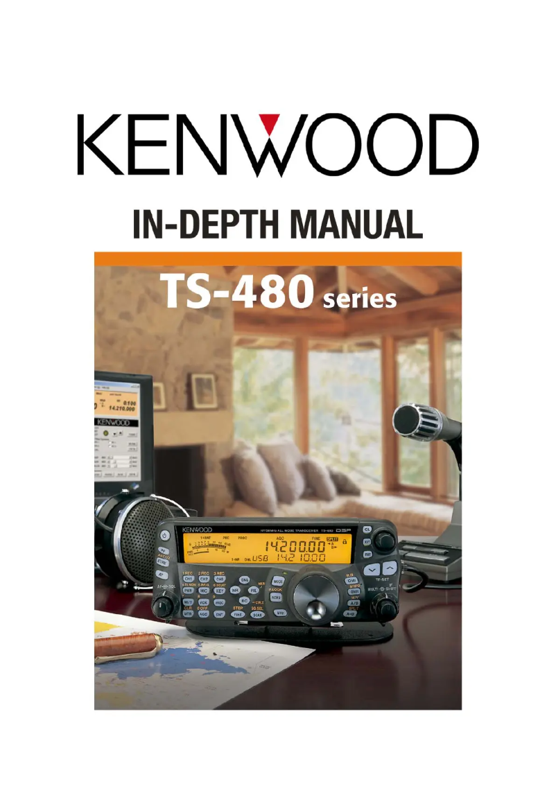 Page 1 of the manual User Manual Kenwood TS-480HX