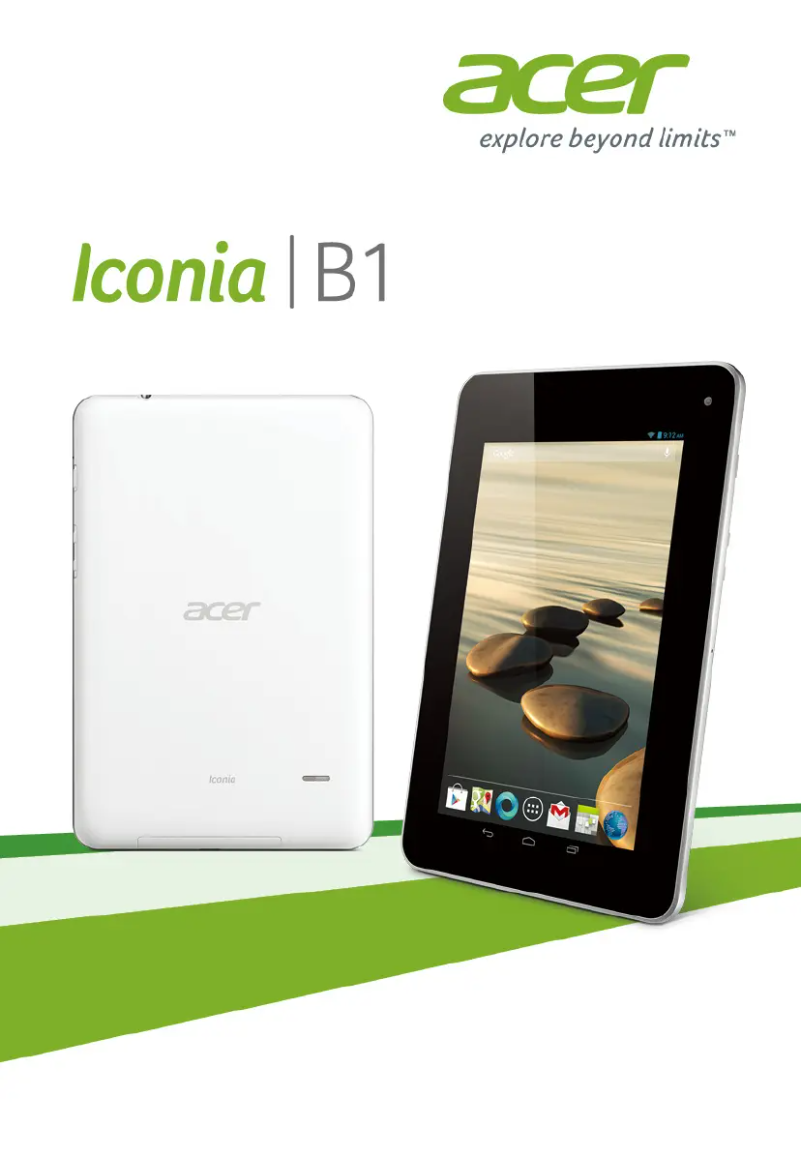 Page 1 of the manual User Manual Acer Iconia B1-710