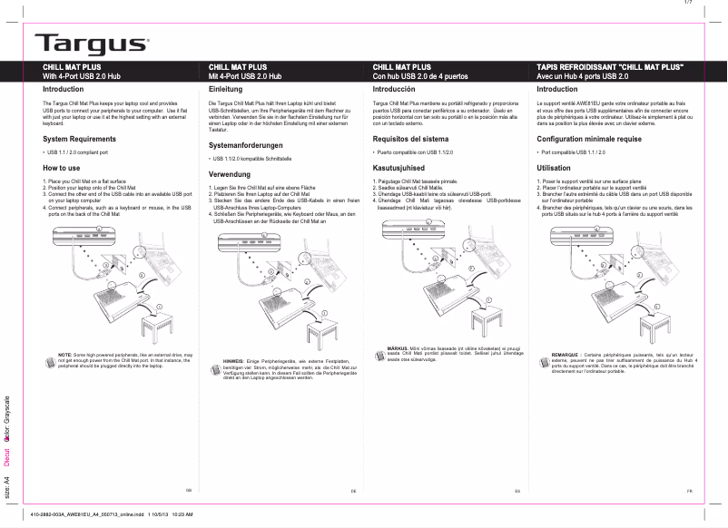 First page image of the manual for AWE81EU
