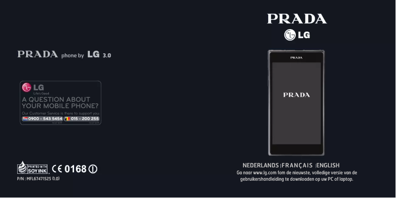 First page image of the manual for P940