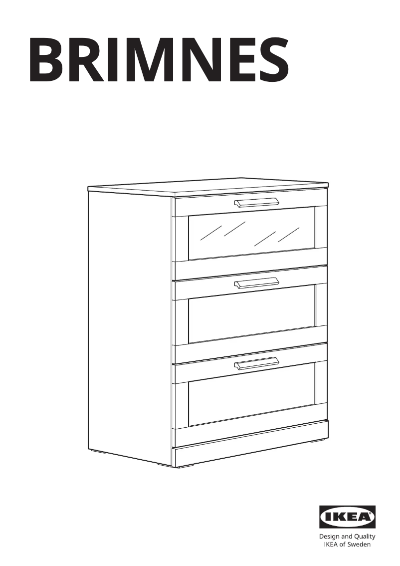 First page image of the manual for BRIMNES 405.728.32