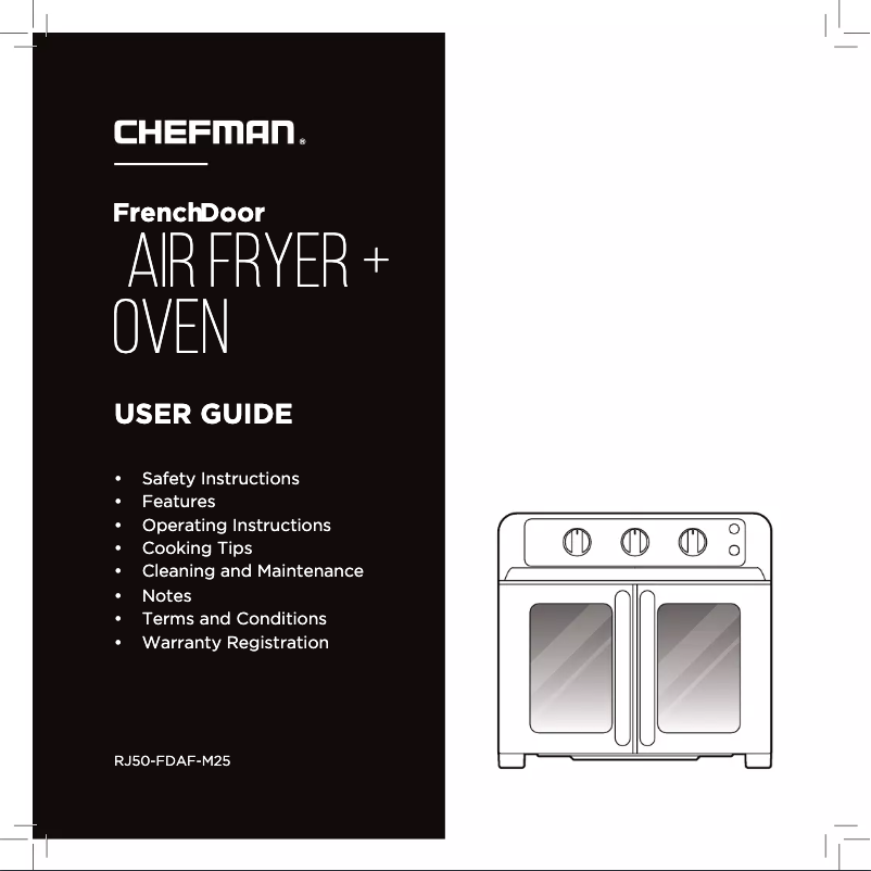 First page image of the manual for French Door RJ50-FDAF-M25