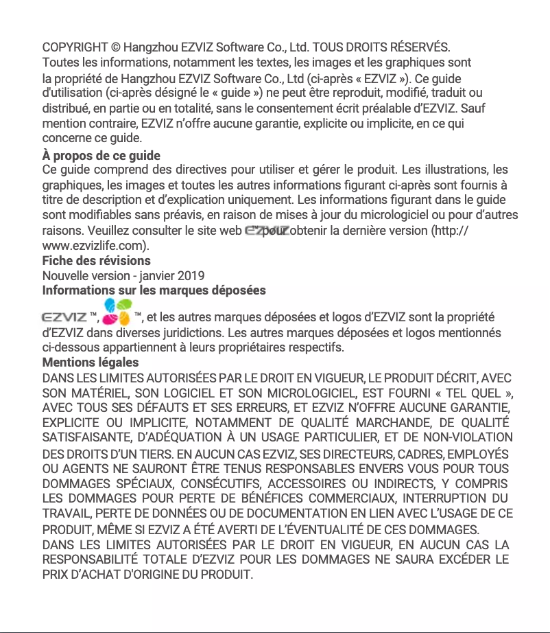 First page image of the manual for TY2