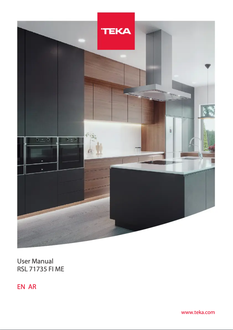 Page 1 of the manual User Manual Teka RSL 71735 FI ME