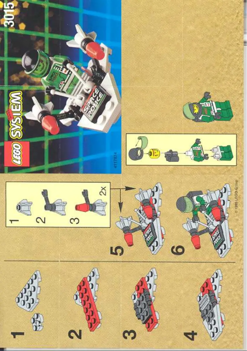 Page 1 of the manual User Manual Lego # 1916